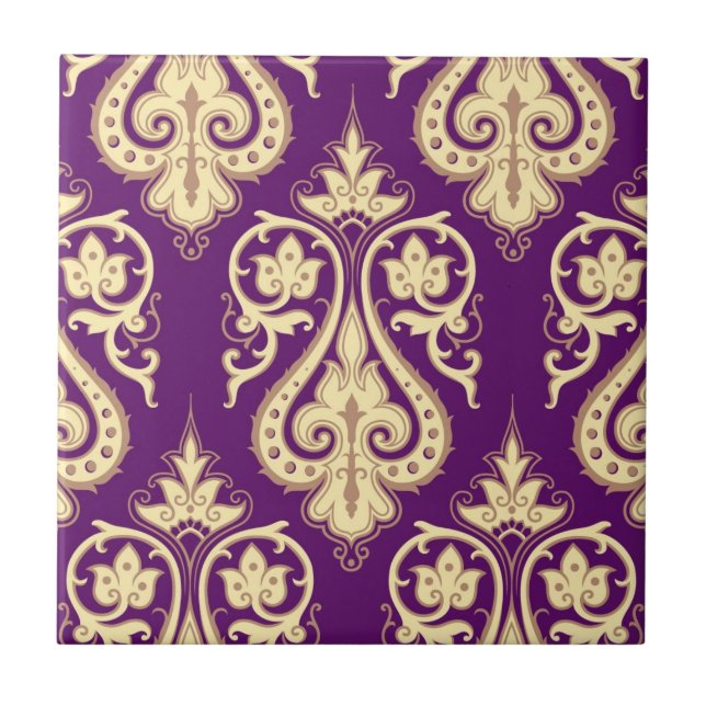Damask Pattern 4 Tile (Front)