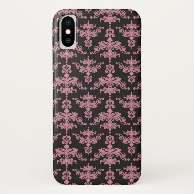 Damask Pattern 5 Case-Mate iPhone Case (Back)