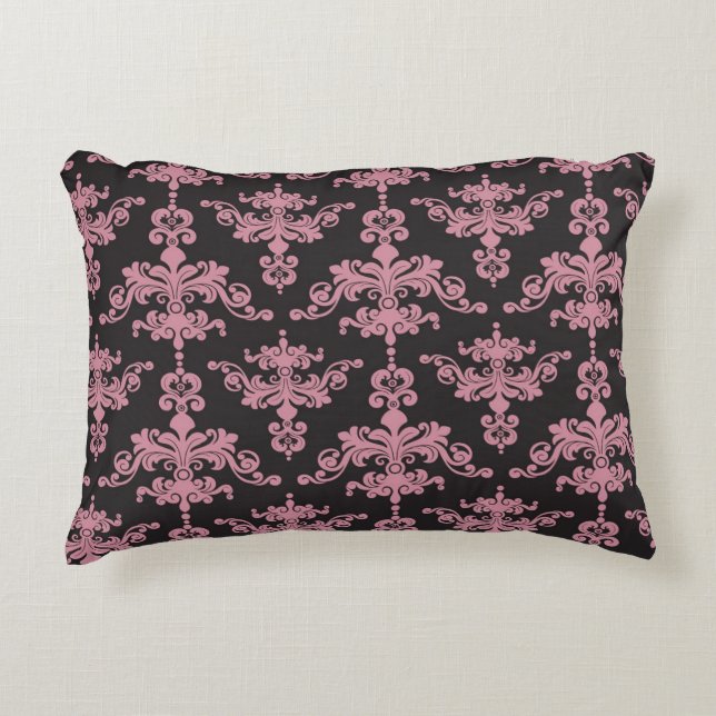 Damask Pattern 5 Decorative Cushion (Front)