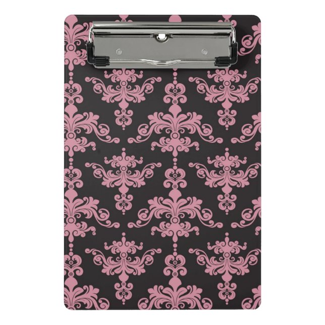 Damask Pattern 5 Mini Clipboard (Front)