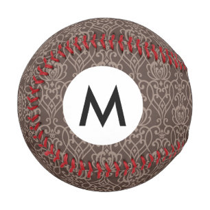 Damask pattern 6 baseball