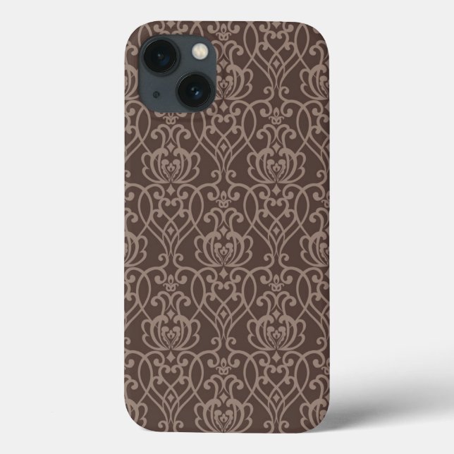 Damask pattern 6 Case-Mate iPhone case (Back)