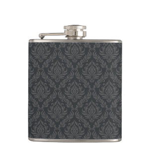 Damask Pattern 6 Hip Flask
