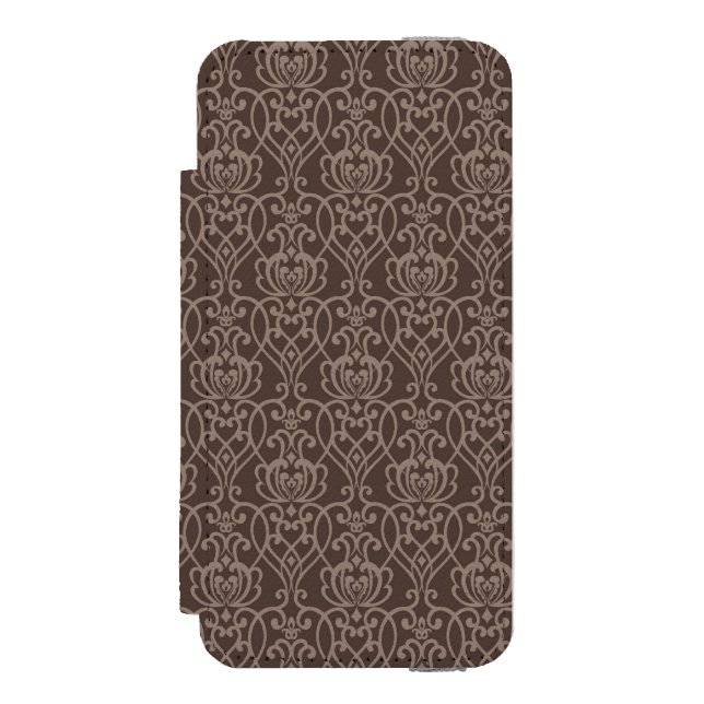 Damask pattern 6 incipio iPhone wallet case (Folio Front)