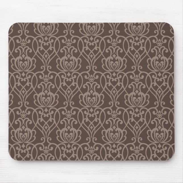 Damask pattern 6 mouse mat (Front)