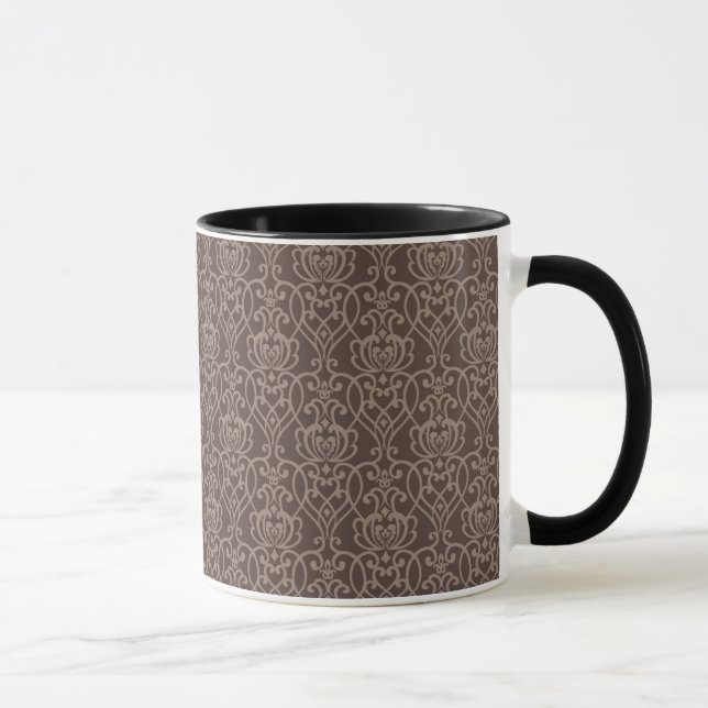 Damask pattern 6 mug (Right)