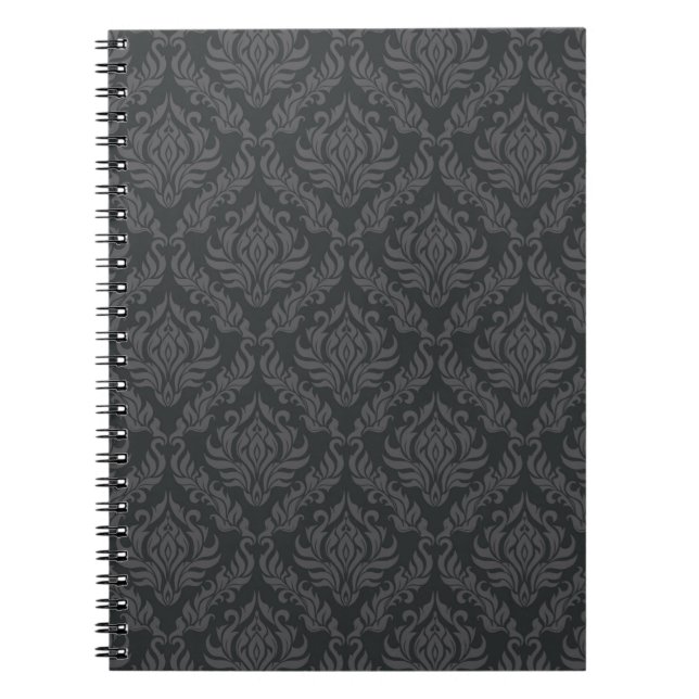 Damask Pattern 6 Notebook (Front)