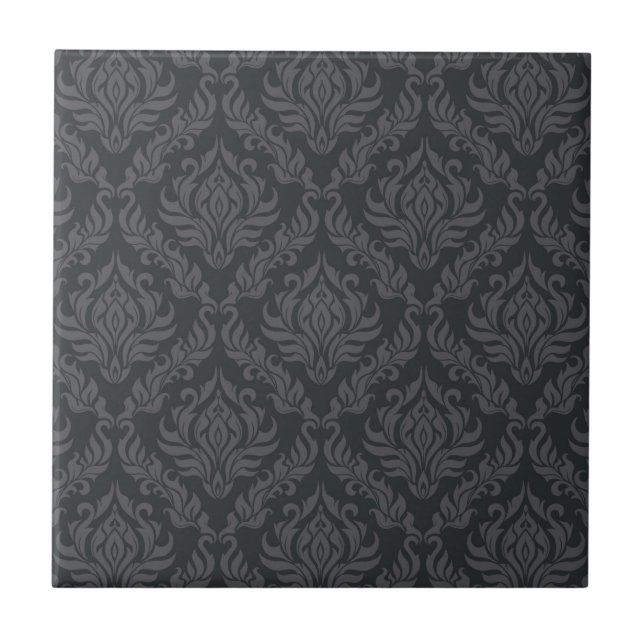 Damask Pattern 6 Tile (Front)