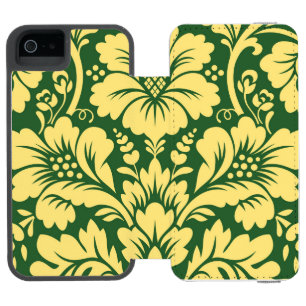 Damask Pattern 8 Incipio Watson™ iPhone 5 Wallet Case