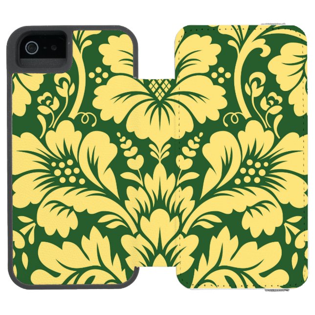Damask Pattern 8 Incipio iPhone Wallet Case (Folio Open)