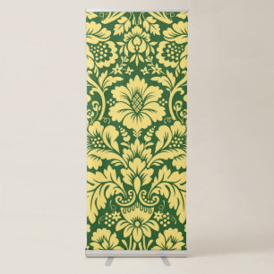 Damask Pattern 8 Retractable Banner