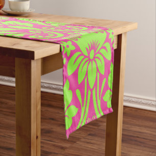 Damask Pattern 9 Short Table Runner