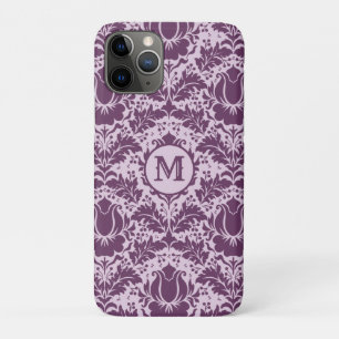 Damask Pattern custom monogram phone cases