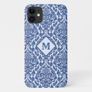 Damask Pattern custom monogram phone cases