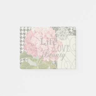 Damask Pattern Floral Decor Pretty Post-it Notes