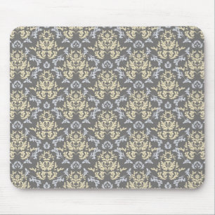 Damask pattern mouse mat