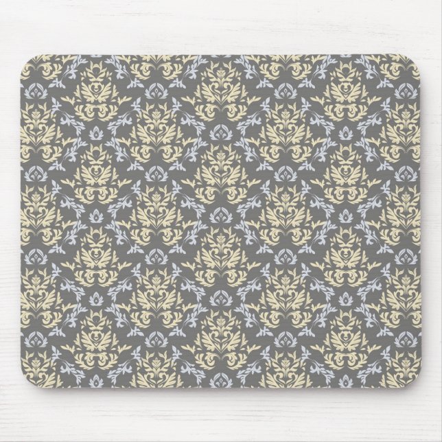Damask pattern mouse mat (Front)