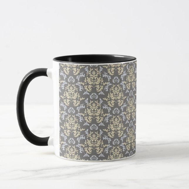 Damask pattern mug (Left)