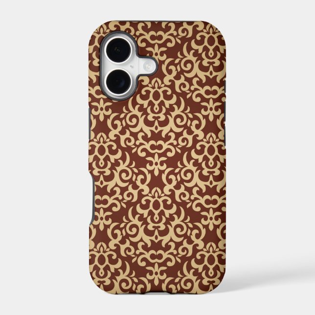 Damask pattern on gradient background (Back)