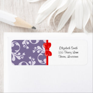 Damask Pattern, Purple Damask, French Damask