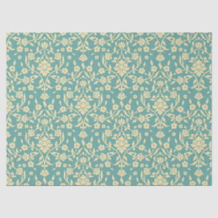 Damask pattern tissue paper