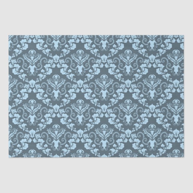 Damask pattern  tissue paper (Front)