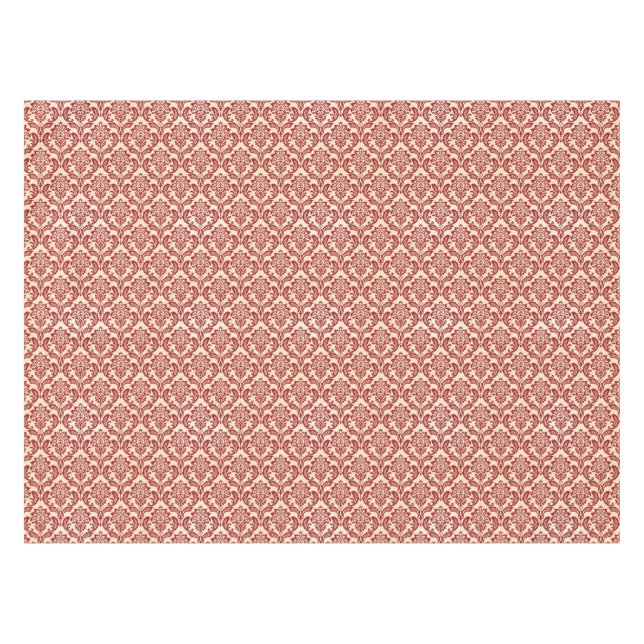 Damask pattern wallpaper tablecloth (Front (Horizontal))