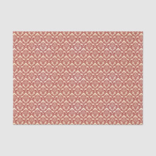 Damask pattern wallpaper tissue paper