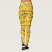 Damask Pattern With Chain Leggings (Back)
