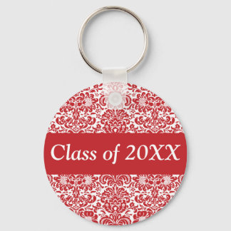 Damask Personalised Class Of Keychain