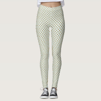 Damask Polka Leggings 