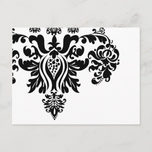 Damask Postcard (Front)