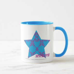 Damask Purple-Aqua 2 Mug