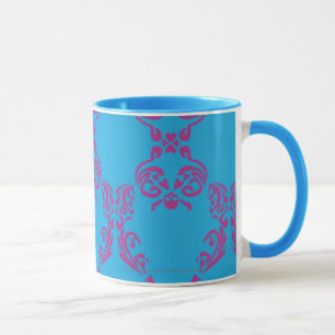Damask Purple-Aqua Mug