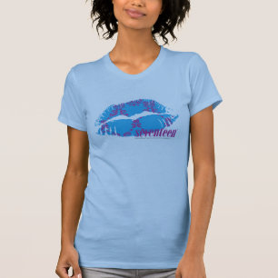 Damask Purple-Aqua T-Shirt