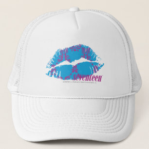 Damask Purple-Aqua Trucker Hat