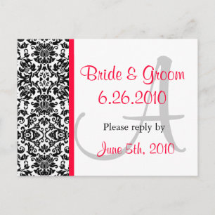 Damask Response Postcard