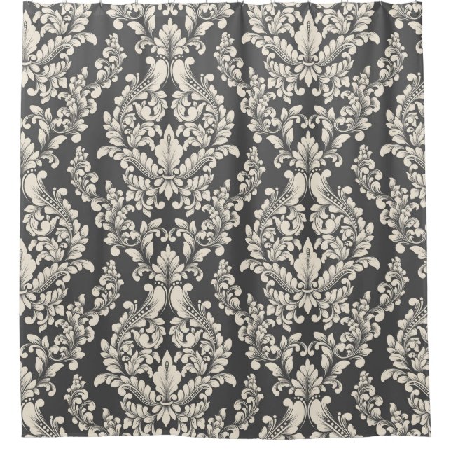 Damask Shower Curtain (Front)