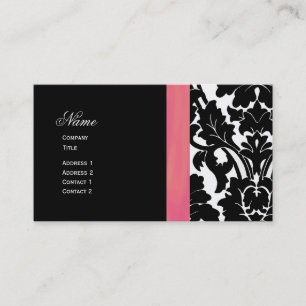 Damask Sophisticate ~ Business Card