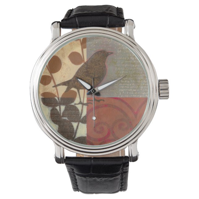 Damask Sparrow Watch (Front)