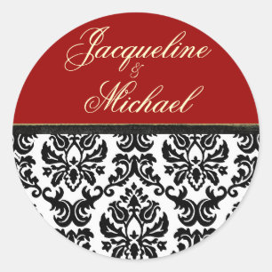 Damask ~ Stickers