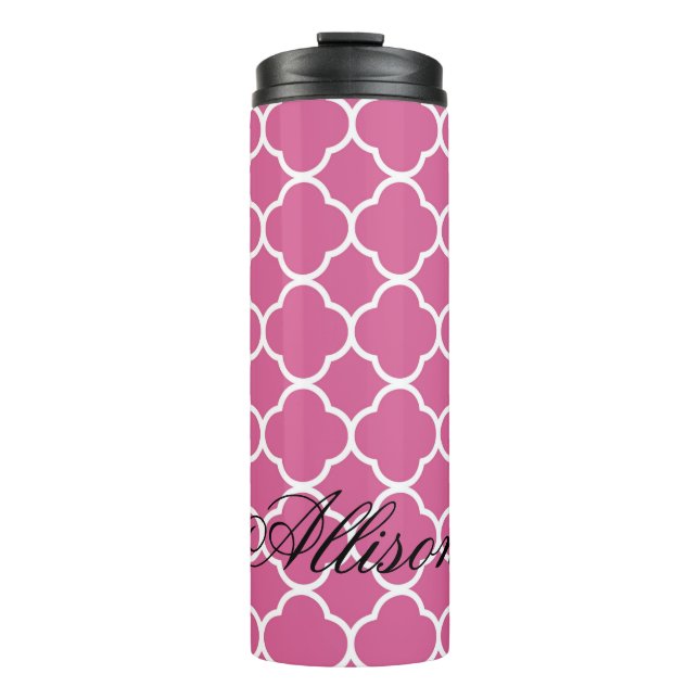 Damask Thermal Tumbler (Front)
