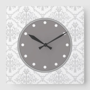Damask Wall Clocks