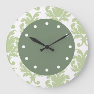 Damask Wall Clocks