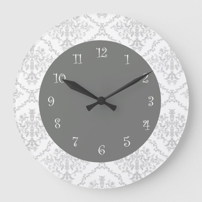 Damask Wall Clocks (Front)