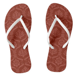Damask wallpaper 3 flip flops