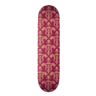 Damask wallpaper 4 skateboard