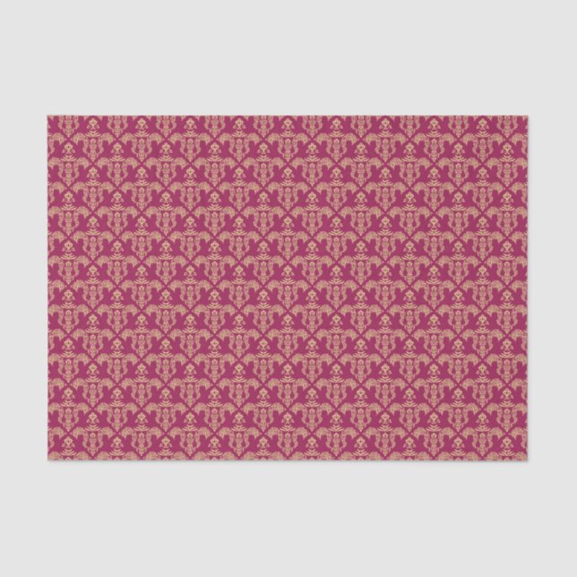 Damask wallpaper 4 tissue paper (Front)