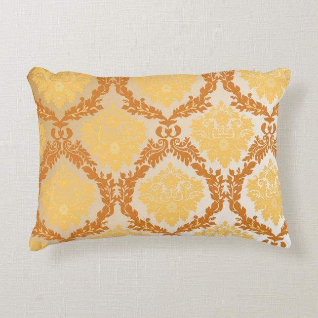 Damask wallpaper 5 decorative cushion (Front)
