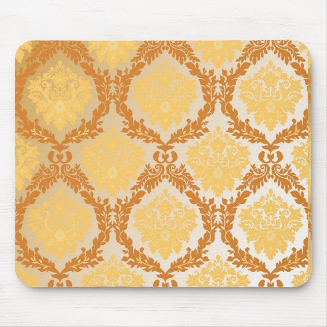 Damask wallpaper 5 mouse mat (Front)